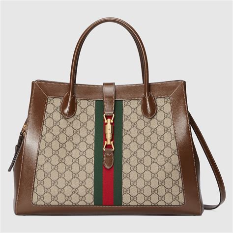 the jackie o gucci bag|jackie 1961 large tote bag.